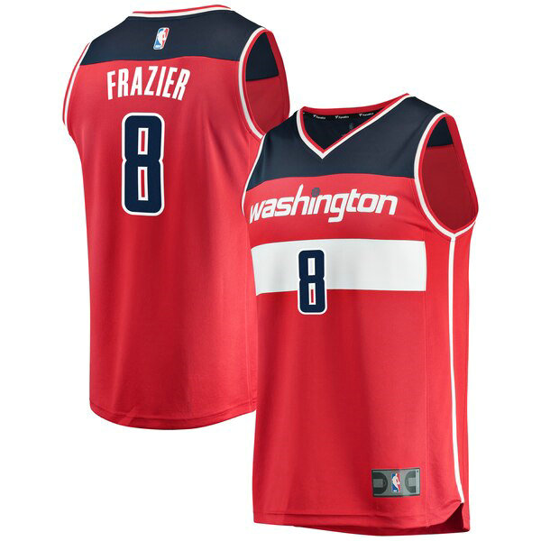 Maillot Washington Wizards Homme Tim Frazier 8 Icon Edition Rouge